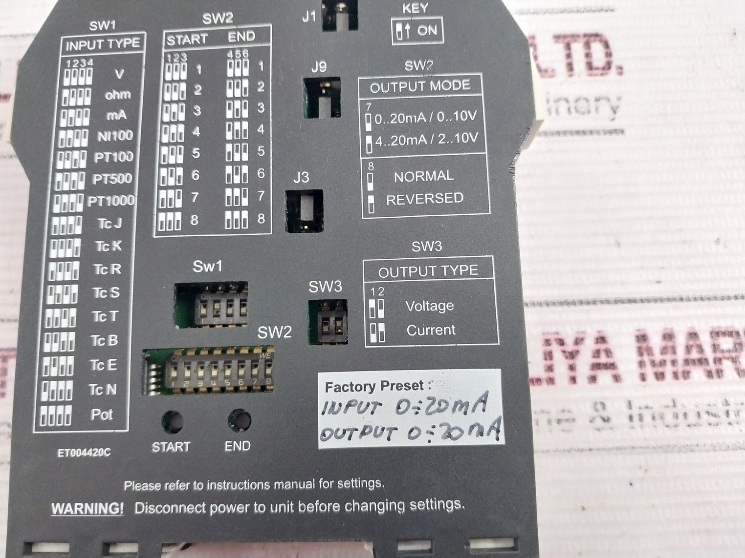 Seneca Z109Reg2 Universal Transmitter With Galvanic Separation 19-28V~ 50-60Hz