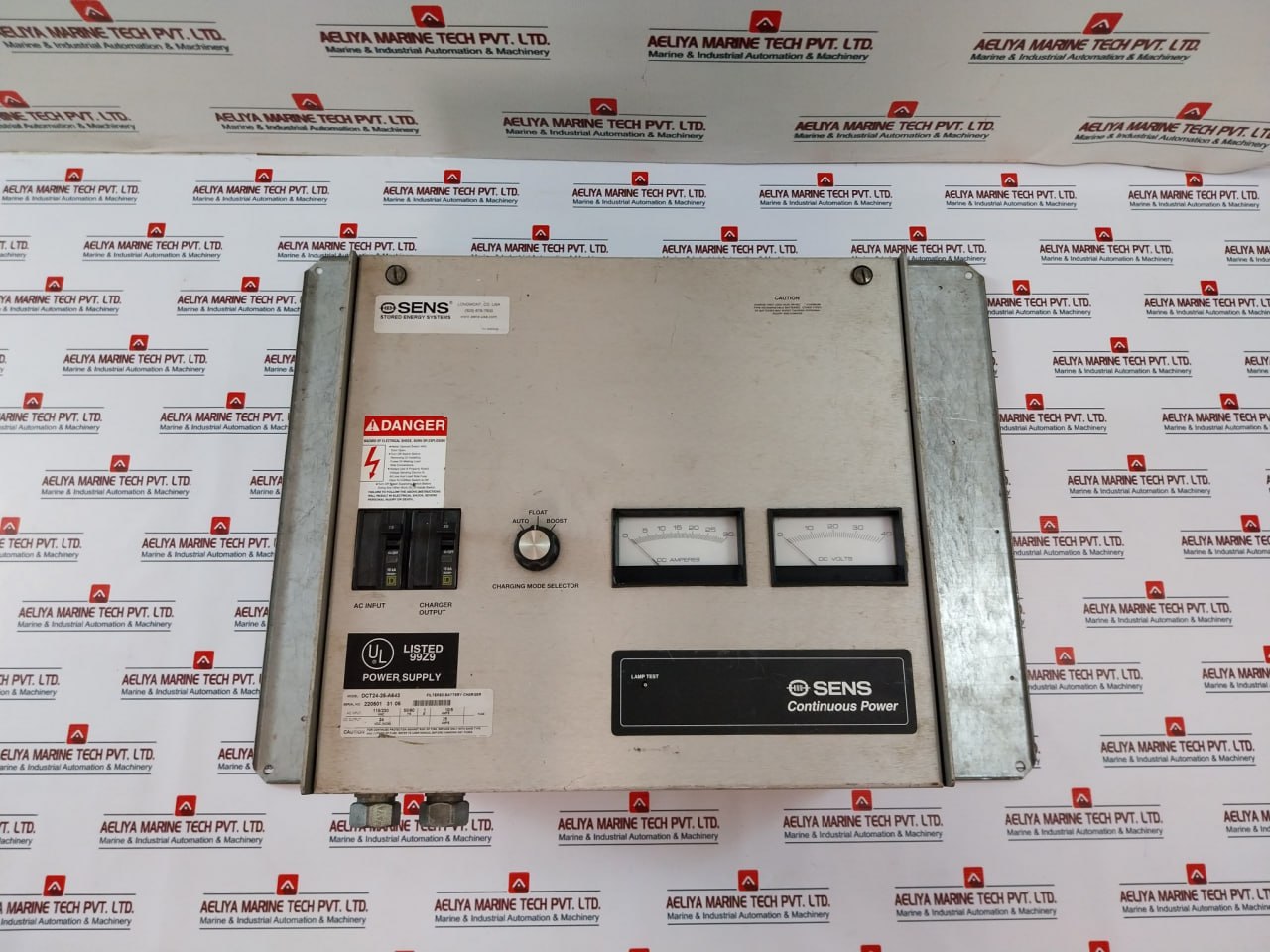 Sens Dct24-25-a643 Filtered Battery Charger 115/230Vac 10/5Amps 50/60Hz