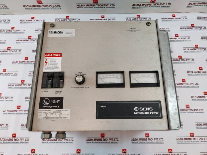 Sens Dct24-25-a643 Filtered Battery Charger 115/230Vac 10/5Amps 50/60Hz