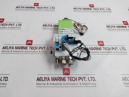 Sensirion Sfc3130 Mass Flow Controller Solenoid Manifold Assy 20 Psi 24Vdc