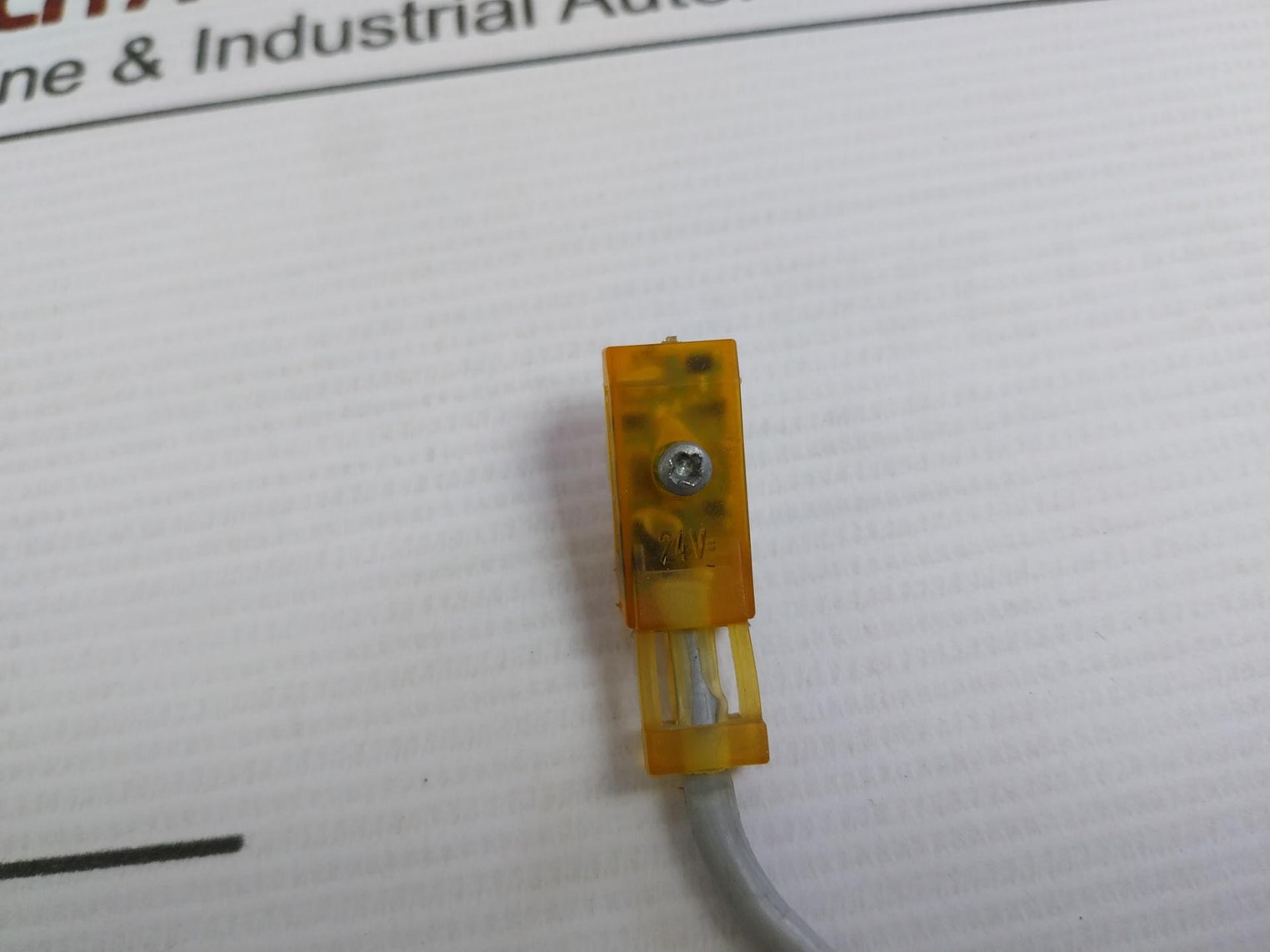 Sensor Connection Cable By Festo 24V Part No: Kmyz-6-24-2.5-led