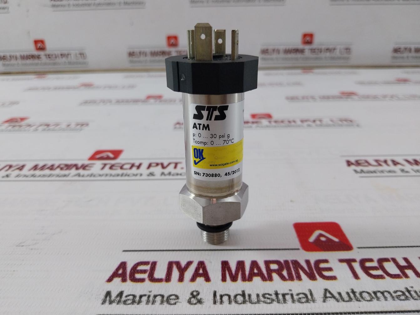 Sensor Technik Simach 113992 Atm Pressure Transmitter 9…33 V Dc Dc 4…20 Ma