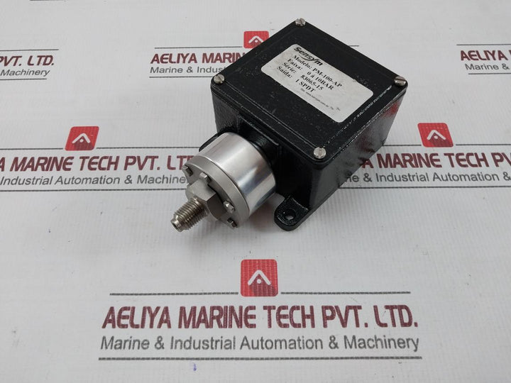 Sensym Pm-100-ap Pressure Switch 30214462 0 To 10 Bar 1 Spdt 1/4