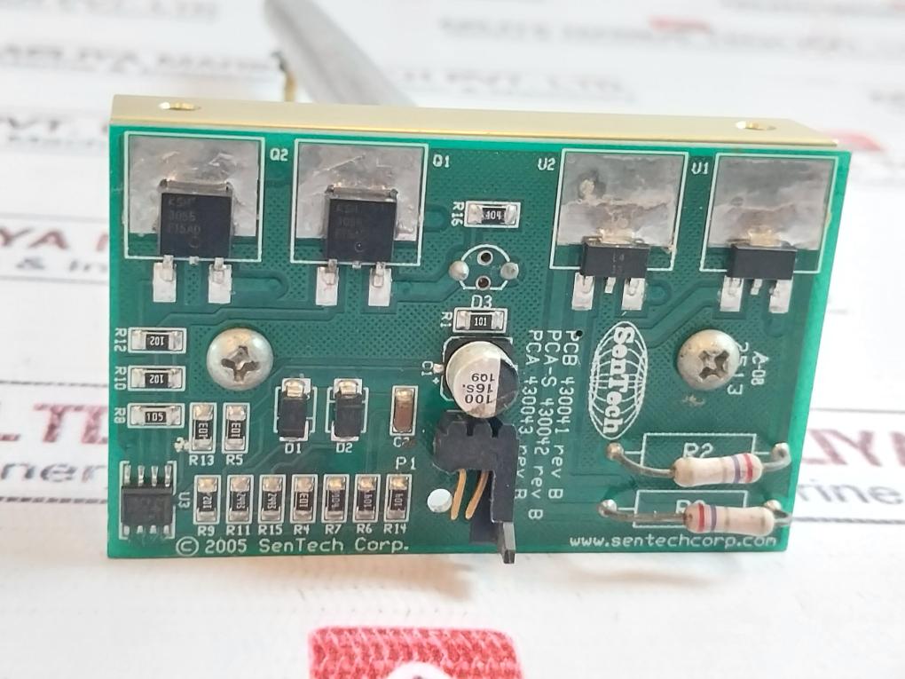 Sentech Pcb 430041 Rev B Printed Circuit Board