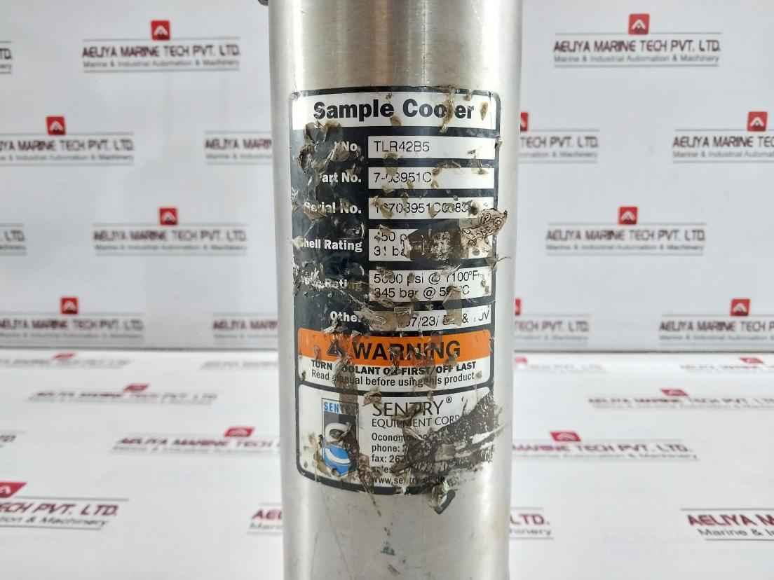 Sentry Tlr42B5 Double Helical Sample Cooler 7-03951C