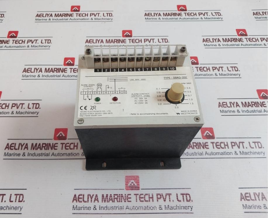 Seobu Electronics Sbag-202 Grounding Resistance Monitor