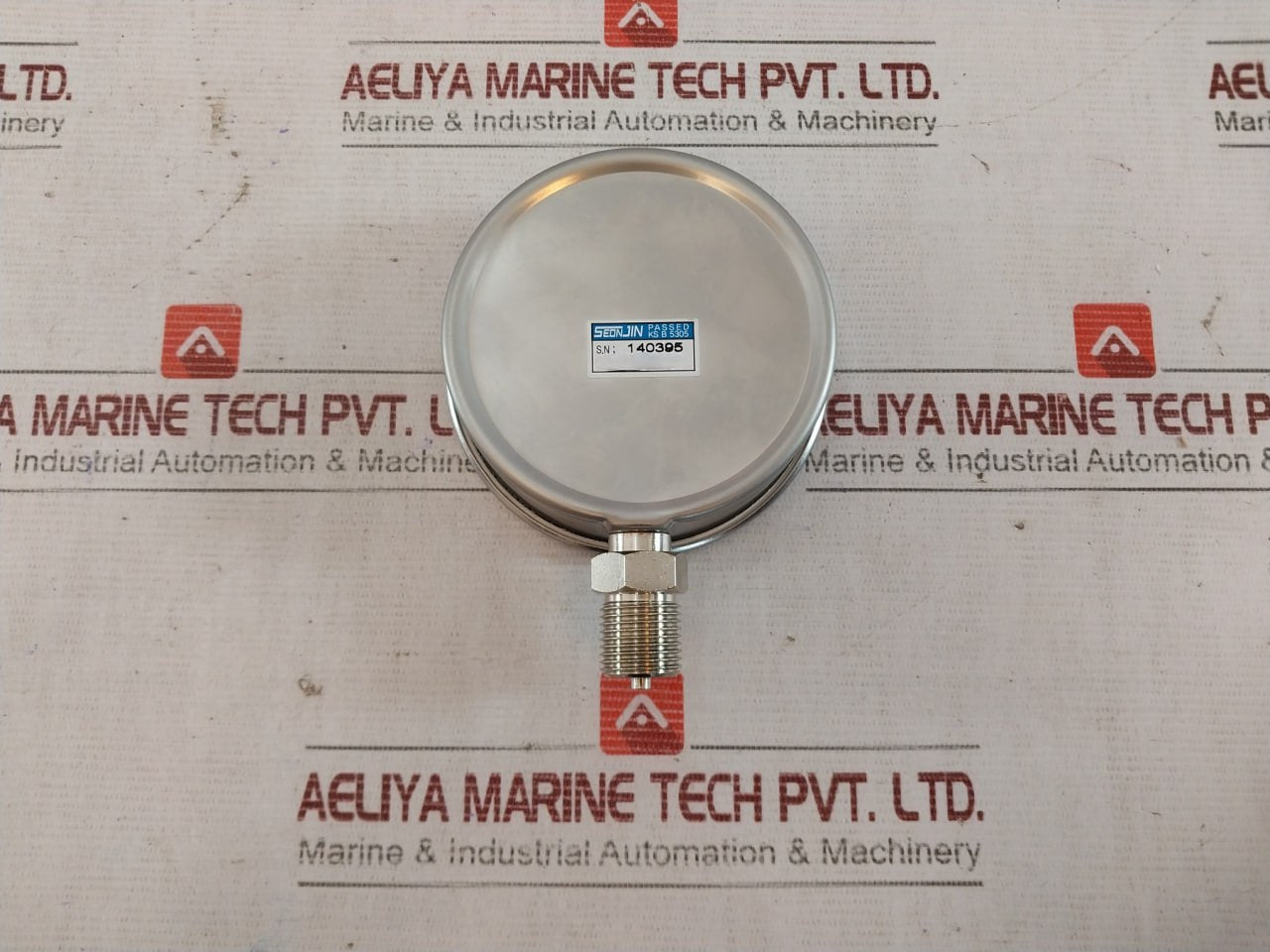 Seojin Pressure Compound Gauge -0.1 To 0.6 Mpa Cl 1.5 Ks B 5305 -1 To 6 Bar