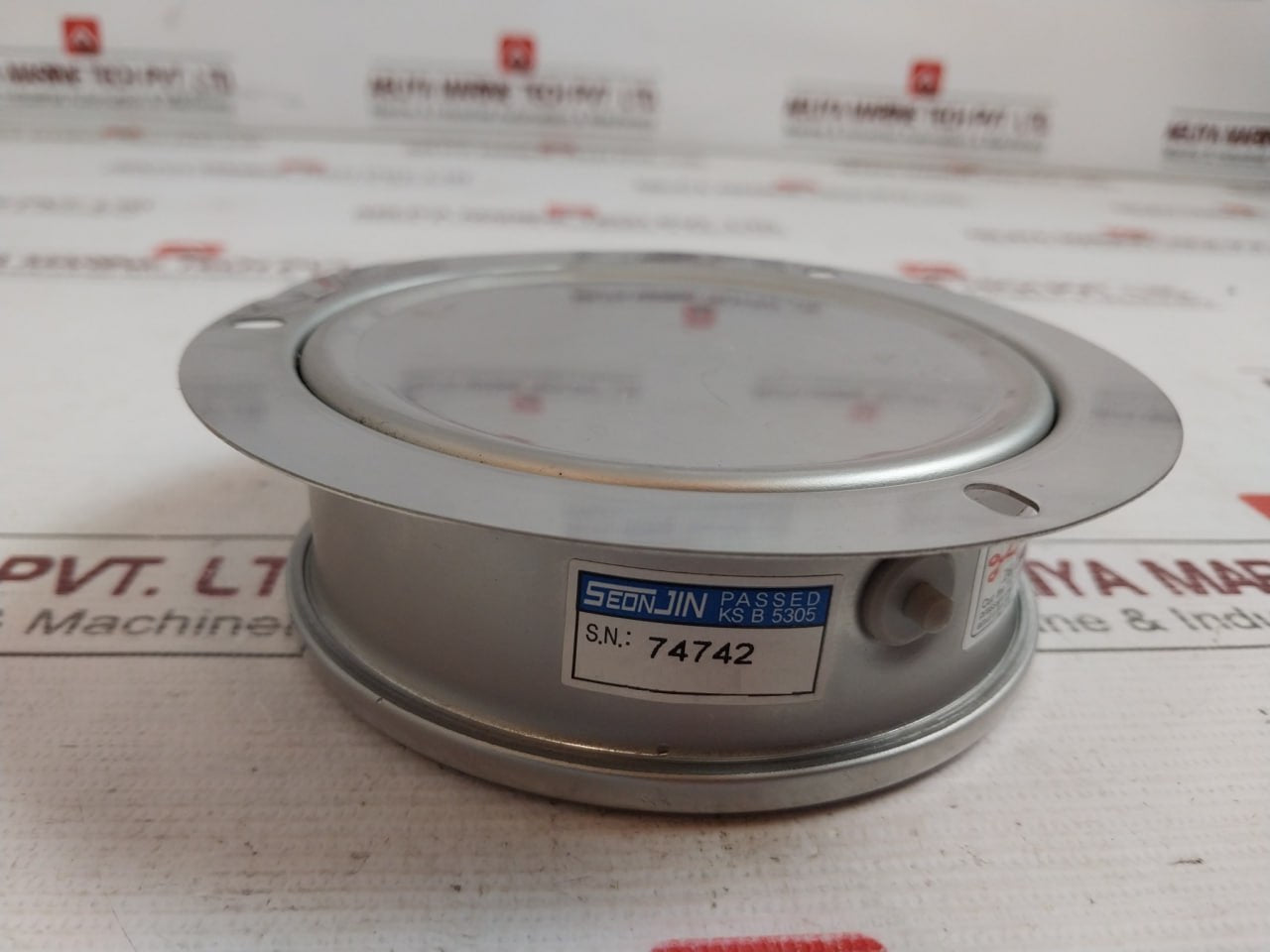 Seonjin 0-1 Mpa Pressure Gauge 0-10 Bar Ks B 5305