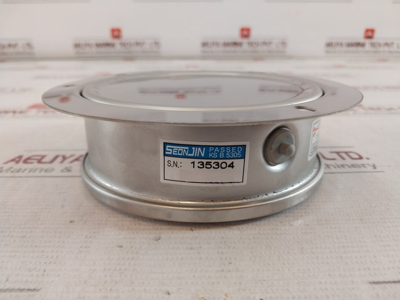 Seonjin Oil100*B Pressure Compound Gauge -0.1-0.4Mpa Ks B 5305