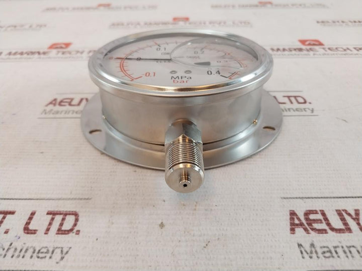 Seonjin Oil100*B Pressure Compound Gauge -0.1-0.4Mpa Ks B 5305