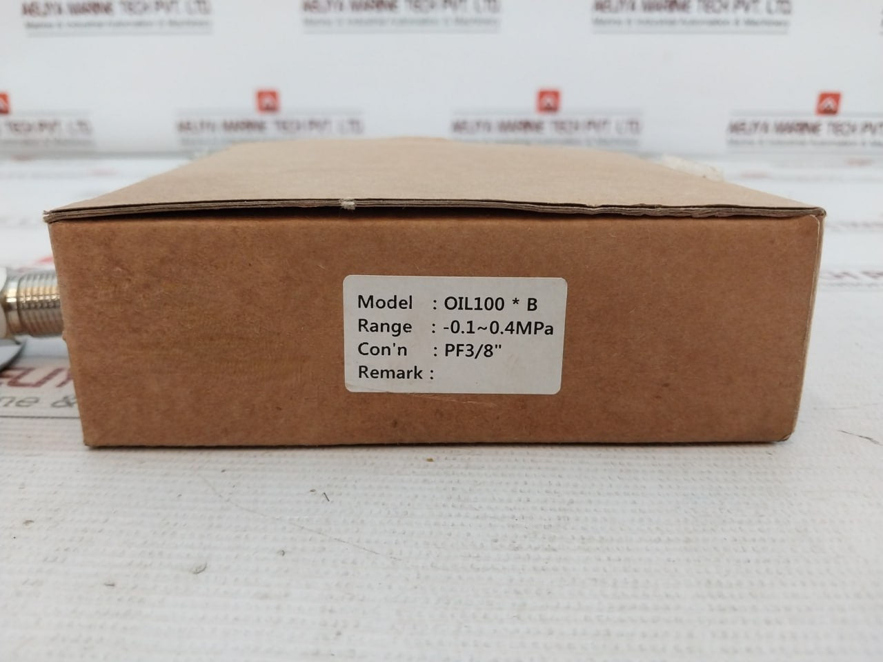 Seonjin Oil100*B Pressure Compound Gauge -0.1-0.4Mpa Ks B 5305