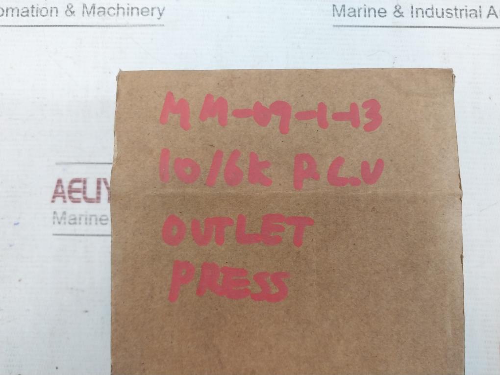 Seonjin Oil100*B Pressure Gauge 0-10 Bar 1.0Mpa 10/6K P.L.V