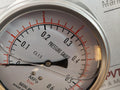 Seonjin Oil100 Pressure Gauge 0-6 Bar Cl 1.5 Mm-09-1-1 Ks B 5305