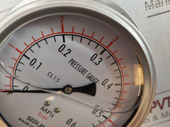 Seonjin Oil100 Pressure Gauge 0-6 Bar Cl 1.5 Mm-09-1-1 Ks B 5305