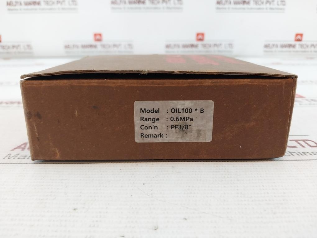 Seonjin Oil100 Pressure Gauge 0-6 Bar Cl 1.5 Mm-09-1-1 Ks B 5305