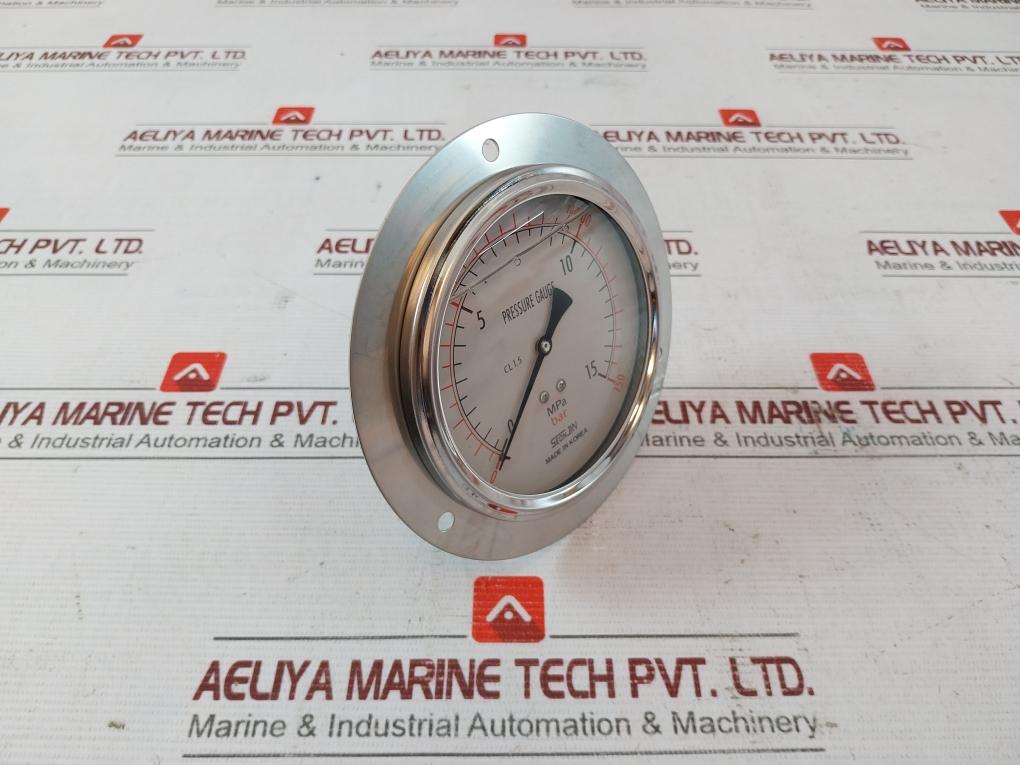 Seonjin Oil100 Pressure Gauge 15.0Mpa 0-150 Bar 0-15 Mpa Mm-09-1-3