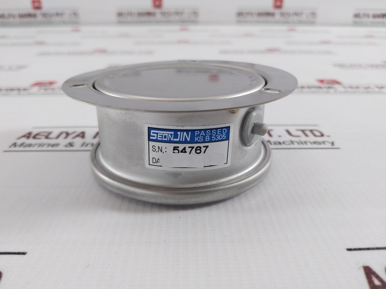 Seonjin Oil60*B Liquid Filled Pressure Gauge Pf1/4 Inch 5.0Mpa 0 To 50 Bar