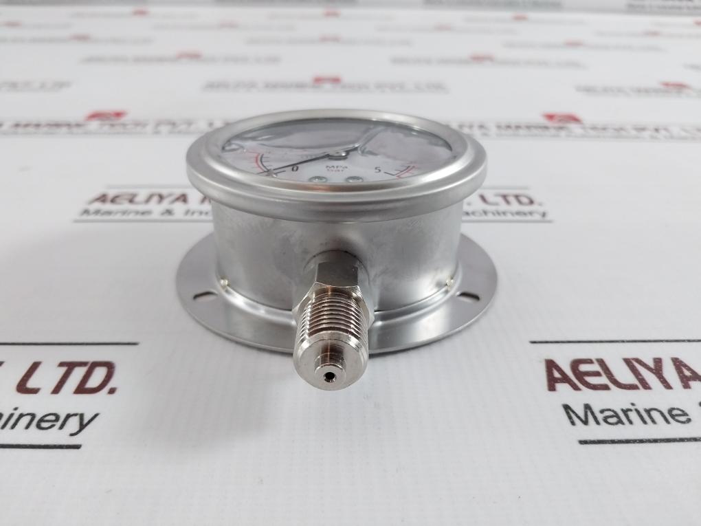 Seonjin Oil60*B Liquid Filled Pressure Gauge Pf1/4 Inch 5.0Mpa 0 To 50 Bar