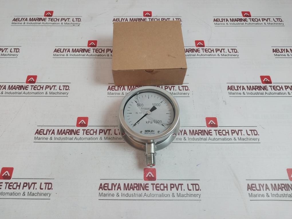 Seonjin Sts100*B Pressure Gauge 0-1500 Kpa Ks B 5305