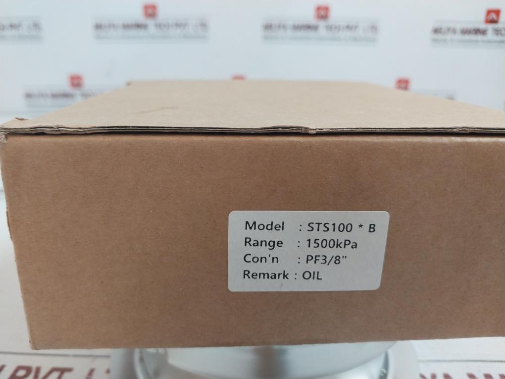 Seonjin Sts100*B Pressure Gauge 0-1500 Kpa Ks B 5305