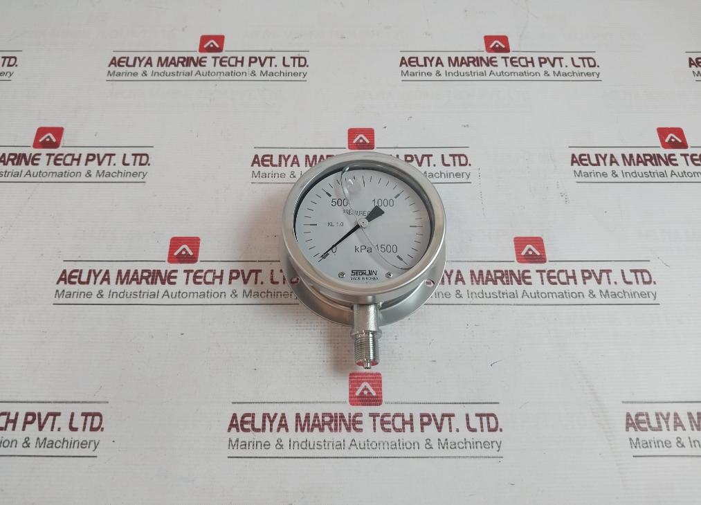 Seonjin Sts100*B Pressure Gauge 0-1500 Kpa Ks B 5305