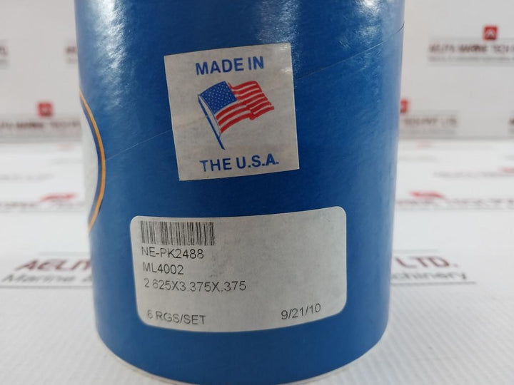 Sepco Ml4002 Fiber Compression Packing 2625X3.375X.375 (1 Set = 6 Pcs)