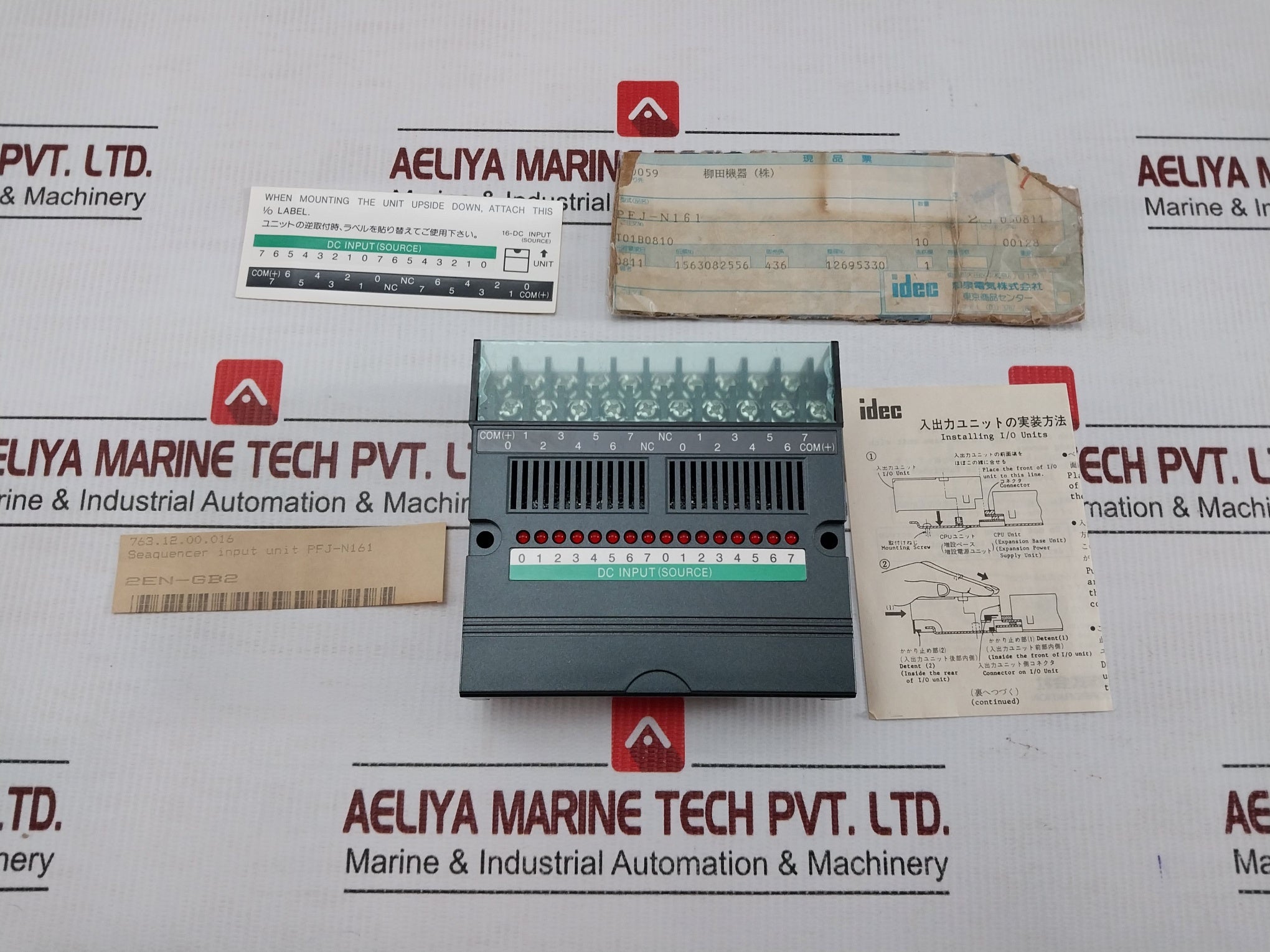 Sequencer-Input-Unit-24vdc-10ma-Pt-By-Idec-Pfj-N161u-1