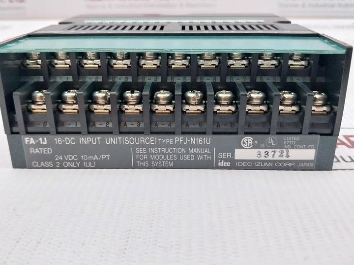 Sequencer-Input-Unit-24vdc-10ma-Pt-By-Idec-Pfj-N161u-8