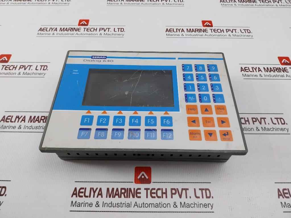 Serad Dialog 640 Smart Terminal Lcd Screen Display Panel 24vdc (Not Working)
