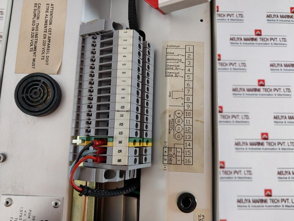 Seres Odme-s 663 Mk Iii Oil Discharge Monitoring And Control Equipment