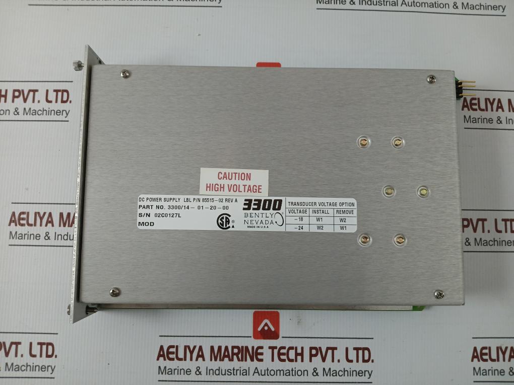 Series Monitoring System 3300 Bently Nevada 2.0-0-2.0 Mm