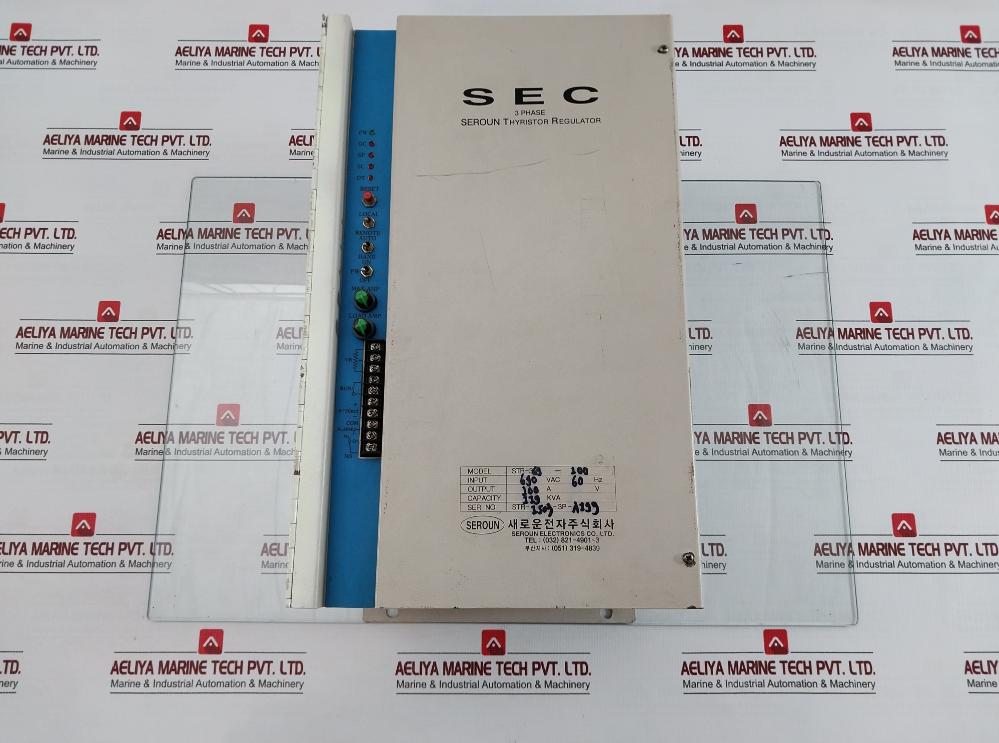 Seroun 3Ph Seroun Thyristor Regulator Str-369-100 690Vac 60Hz