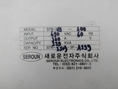 Seroun 3Ph Seroun Thyristor Regulator Str-369-100 690Vac 60Hz