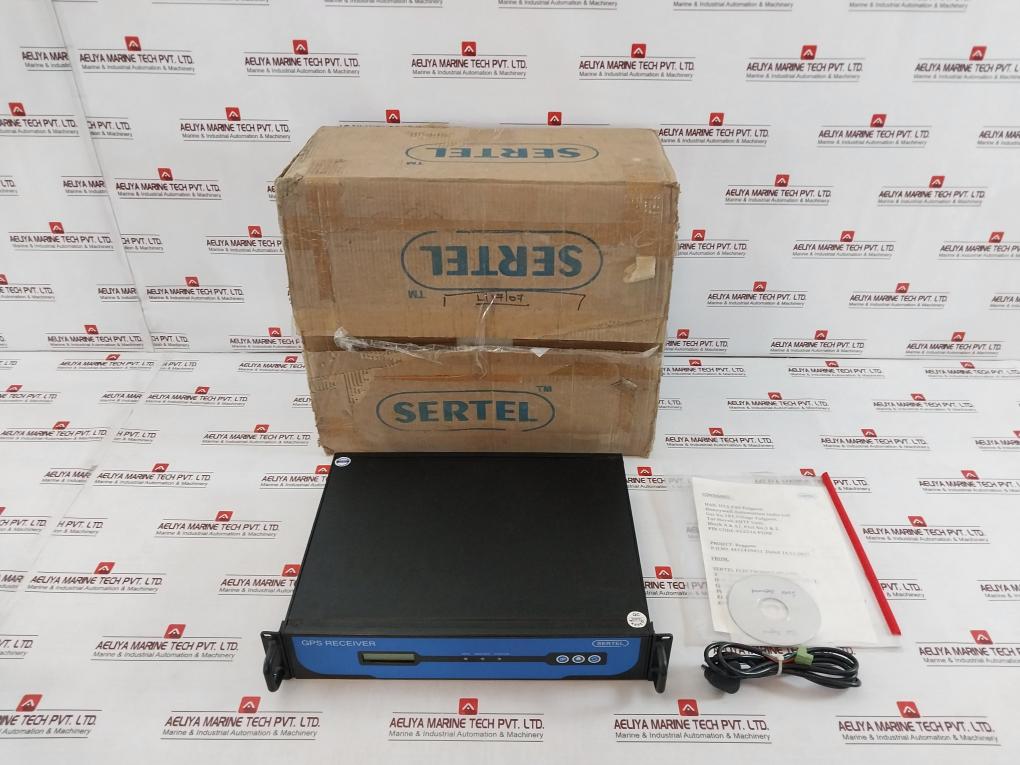 Sertel T-gps-300 Gps Based Master Clock System 90 To 260V Ac/Dc