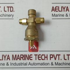 Serto 6-1/8" Brass High Pressure Manifold Valve