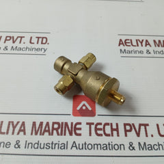 Serto 6-1/8" Brass High Pressure Manifold Valve
