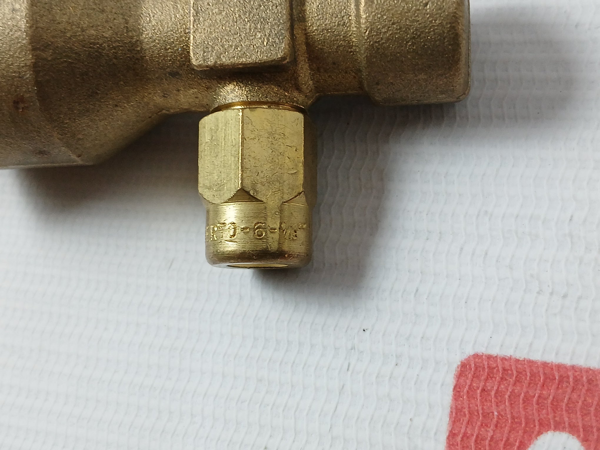 Serto 6-1/8" Brass High Pressure Manifold Valve