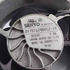 Servo D1751S24B6Cz-16 Cooling Fan Dc24V 1.8A