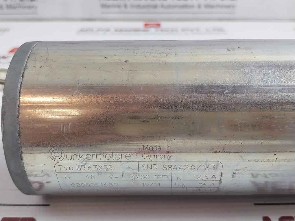 Servo Motor Gr 63X55 Dunkermotoren 3200 Rpm Meter-0.80