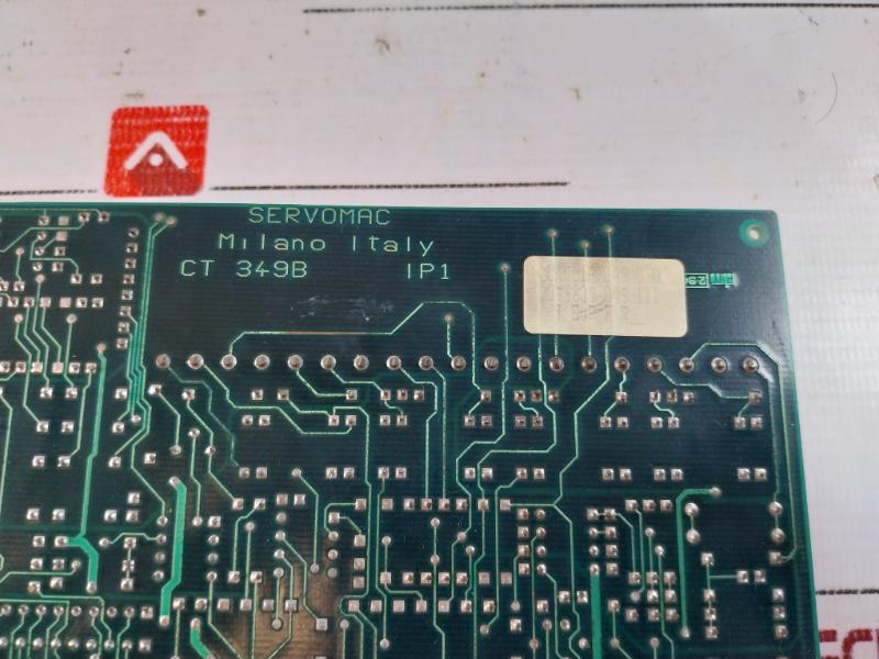 Servomac Milano Ct 349b Ip1 Printed Circuit Board 2uaclipf349 3.0