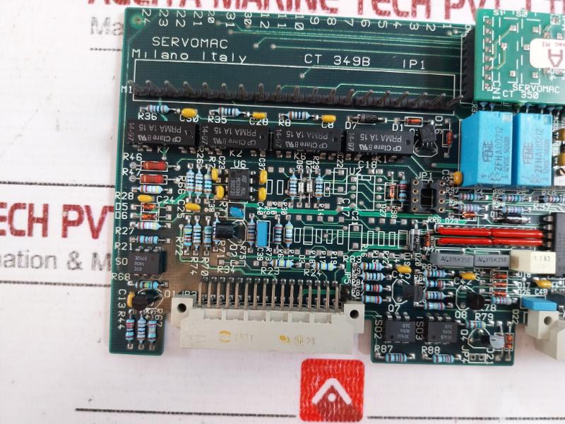Servomac Milano Ct 349b Ip1 Printed Circuit Board 2uaclipf349 3.0