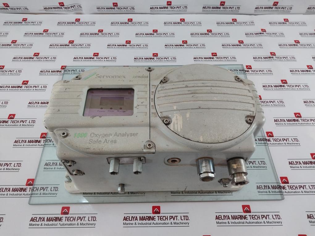 Servomex 0100000101 Xendos 1800 Oxygen Analyzer Safe Area 110/240V 50/60Hz