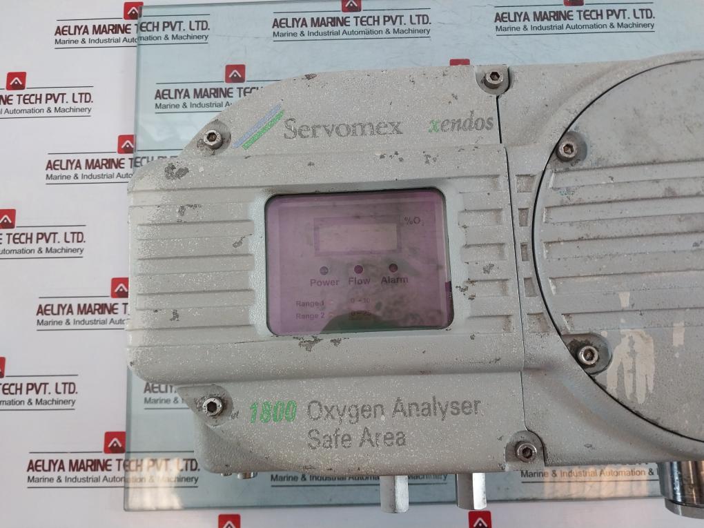 Servomex 0100000101 Xendos 1800 Oxygen Analyzer Safe Area 110/240V 50/60Hz