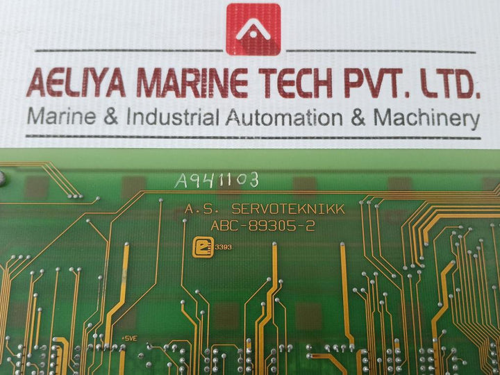Servoteknikk Abc-89305-2 Printed Circuit Board