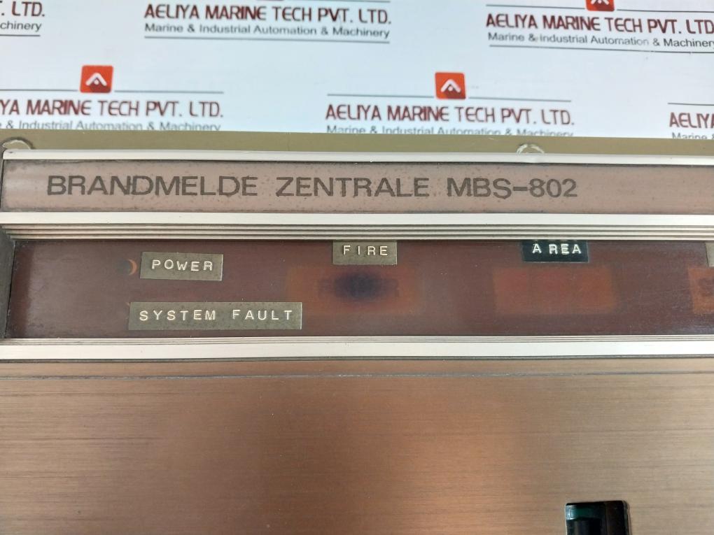 Servoteknikk Mbs-802 Debeg 8302 Fire Alarm Control Panel 220V 50Hz 2A