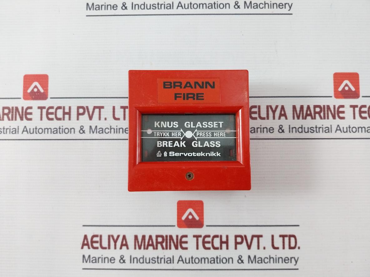 Servoteknikk Rs001/2490/6692 Manual Call Point