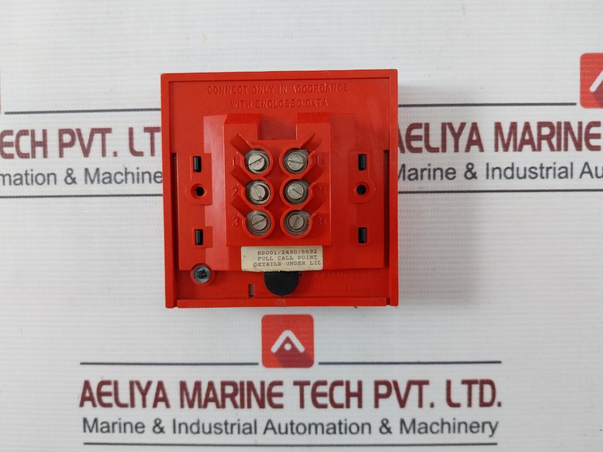 Servoteknikk Rs001/2490/6692 Manual Call Point