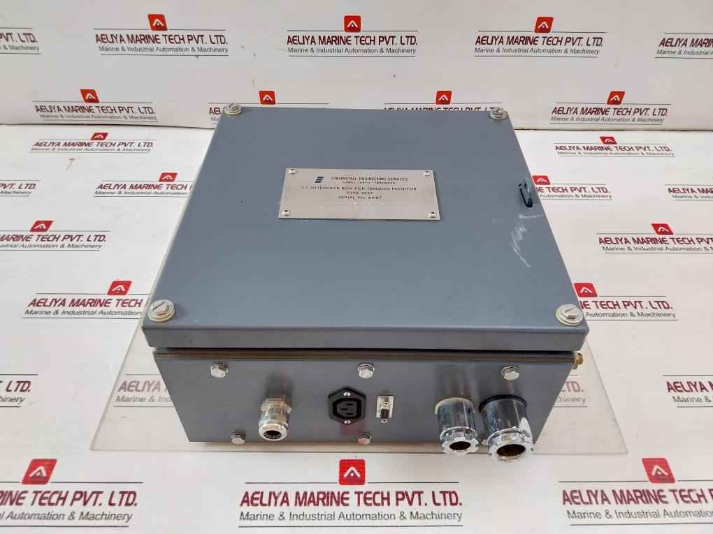 Ses I.S. Interface Box For Tension Monitor 4937 Ac100-240V 0.45A 50/60Hz 80Ma