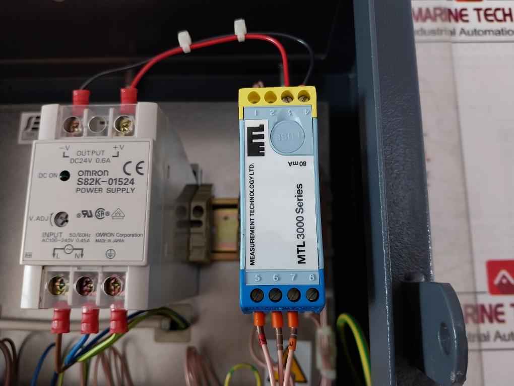 Ses I.S. Interface Box For Tension Monitor 4937 Ac100-240V 0.45A 50/60Hz 80Ma