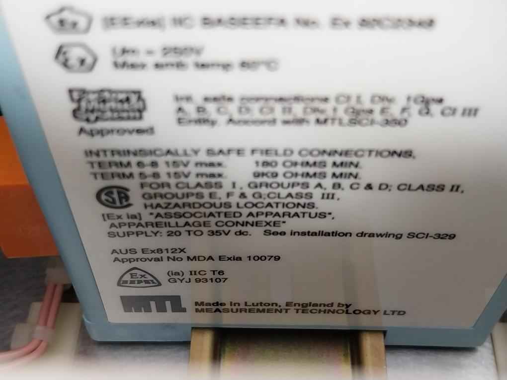 Ses I.S. Interface Box For Tension Monitor 4937 Ac100-240V 0.45A 50/60Hz 80Ma